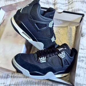 Jordan 4 Retro SE Black Canvas